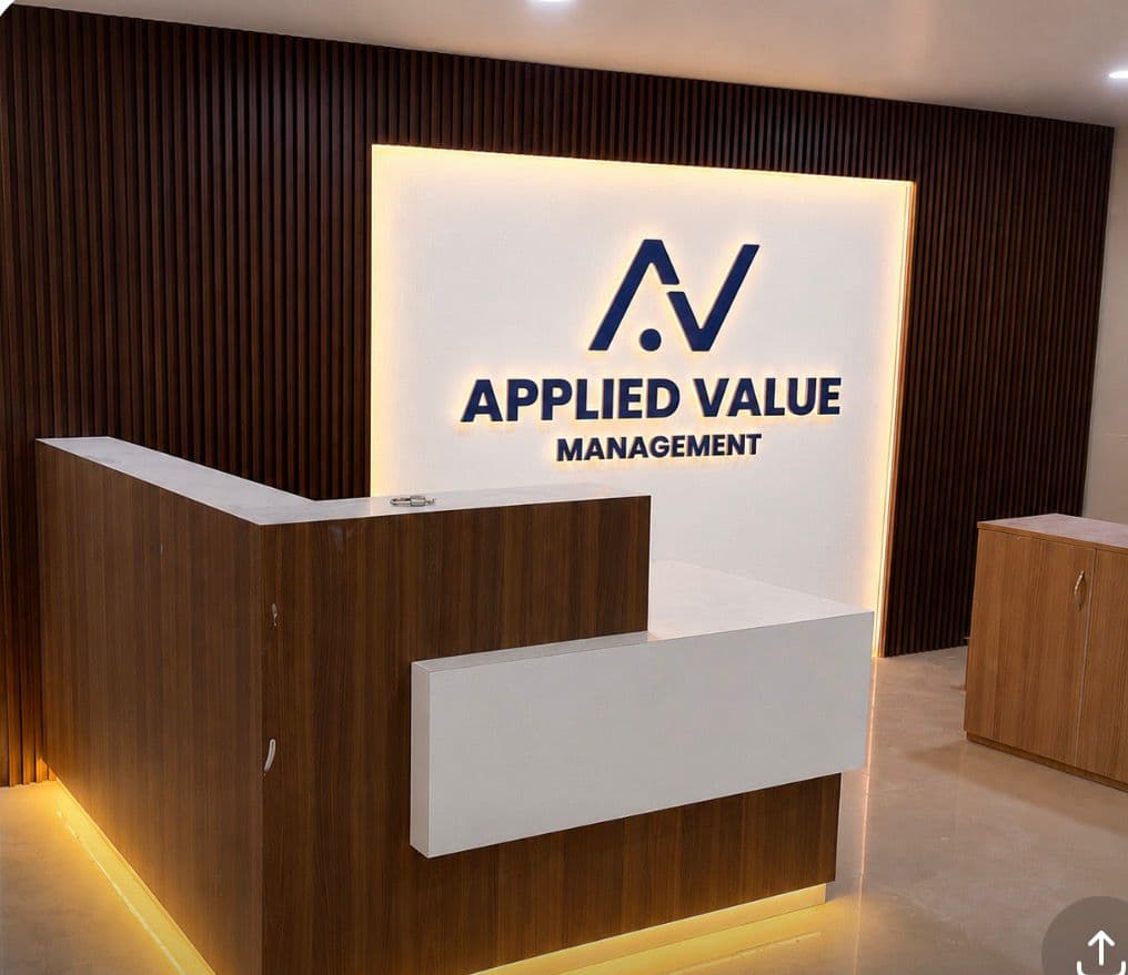 Applied Value Management office reception area